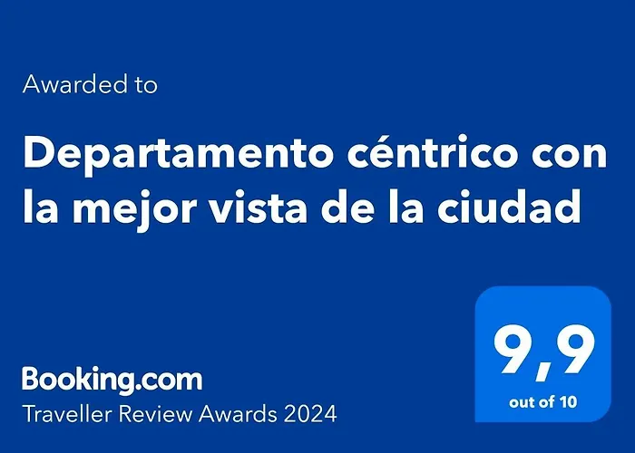 Departamento Centrico Con La Mejor Vista De La Ciudad